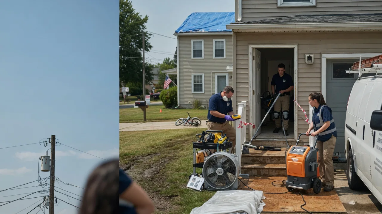 Water Damage Repair in Tullos, LA near me